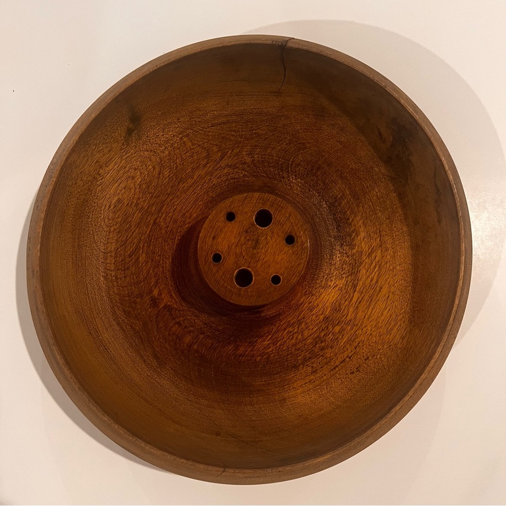 Vintage Wooden Nut bowl